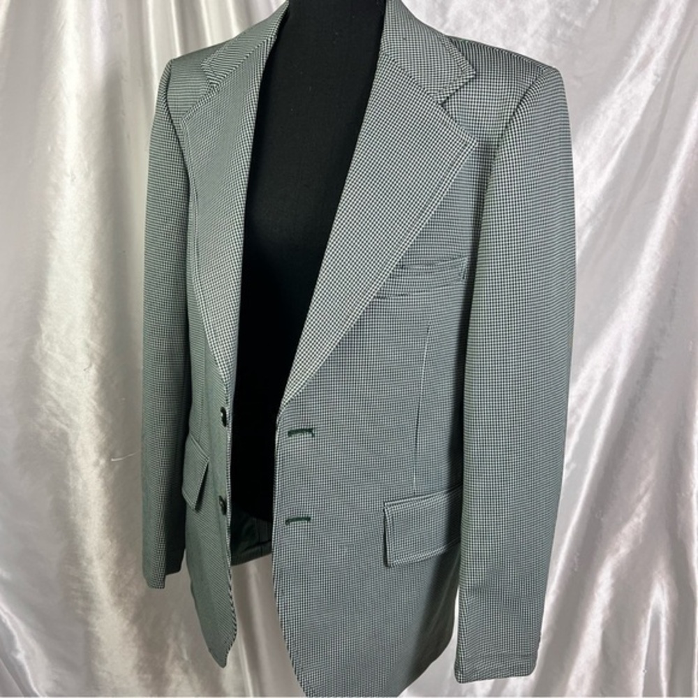 Vintage Black and White Blazer
